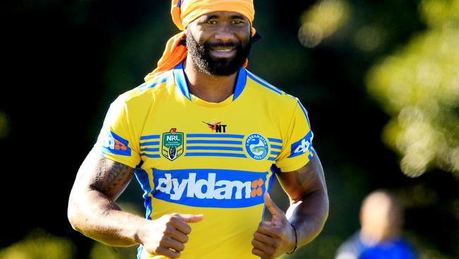 Semi Radradra is due back in Australian on Sunday. Picture: Mark Evans