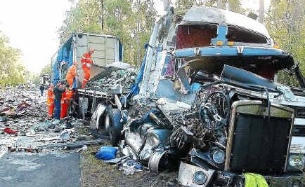 A black history: A fatal truck accident on the Pacific Highway at Tabbimoble.