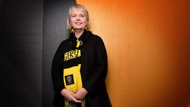 Richmond Football Club president Peggy O'Neal. Picture: Tony Gough