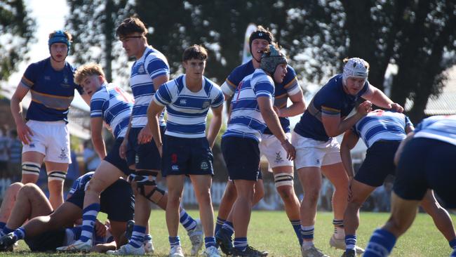 Hamish Ward on the right with white headgear earns a special mention.