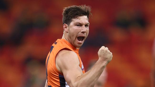 Toby Greene is a major addition for the Giants’ round 6 clash with St Kilda in Canberra on Friday night. Picture: Getty Images