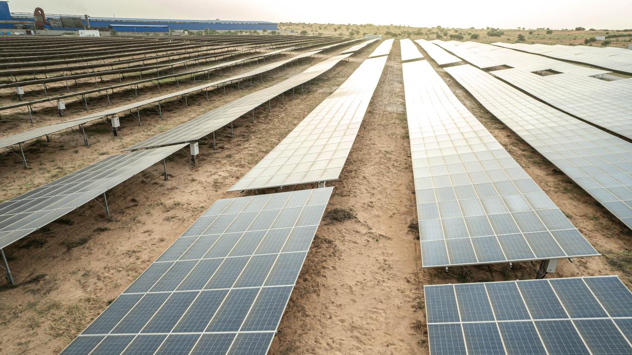 The South Burnett is rapidly becoming a renewable energy powerhouse. (Photo by MED LEMINE RAJEL / AFP)