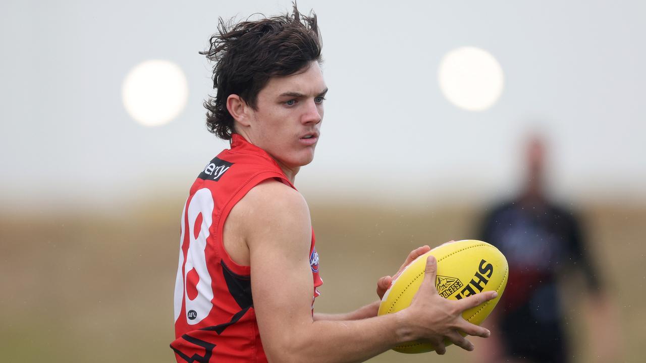 Essendon youngster Archie Roberts is on the bubble this week. Picture: Daniel Pockett/Getty Images