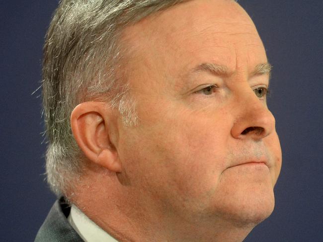 SYDNEY, AUSTRALIA - NewsWire Photos NOVEMBER 5, 2020. The Federal leader of the Australian Labor Party, Anthony Albanese holds a press conference in Sydney. Picture: NCA NewsWire / Jeremy Piper