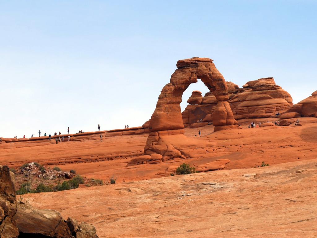 The famous Delicate Arch in Arches National Park. Picture: Nicholas Eagar