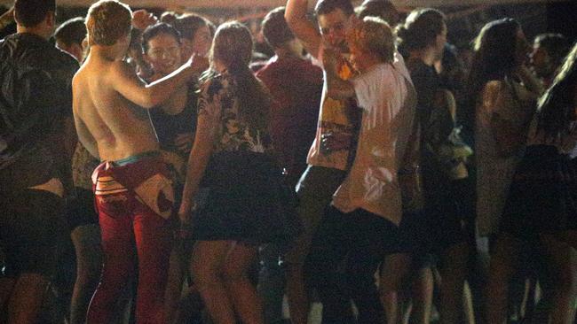 A security expert has warned over a surge in alcohol-fuelled parties when coronavirus restrictions ease. Picture: Brad Hunter