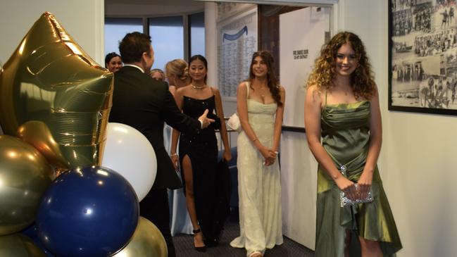 Students entering the Caloundra City Private School formal 2024.