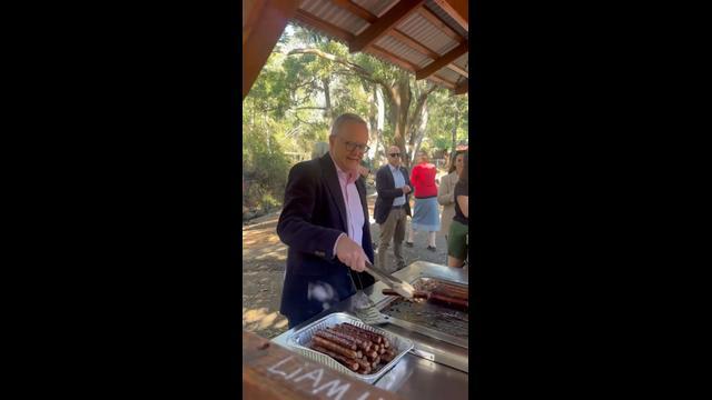 Albo gets on the grill in Launceston