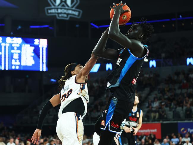 Jo Lual-Acuil Jr reached the 1000-point milestone. Picture: Getty Images