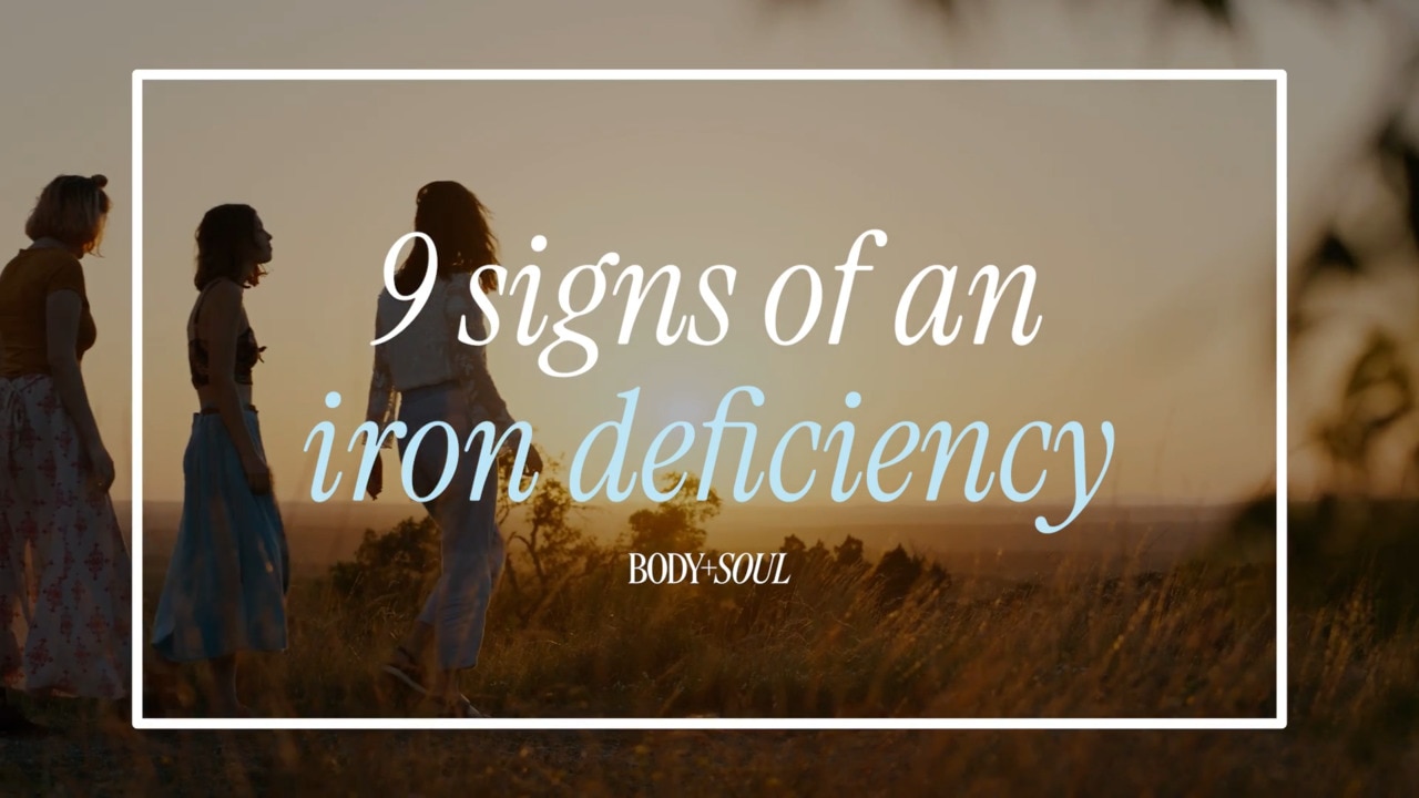 9 signs of an iron deficiency