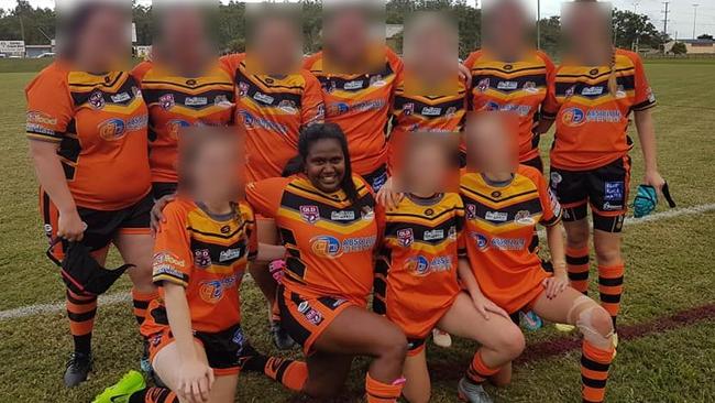 The court heard former Wests Tigers Seniors player Veronica Cashmere assaulted a woman because of some offensive comments made during and after a rugby match. Picture: Facebook