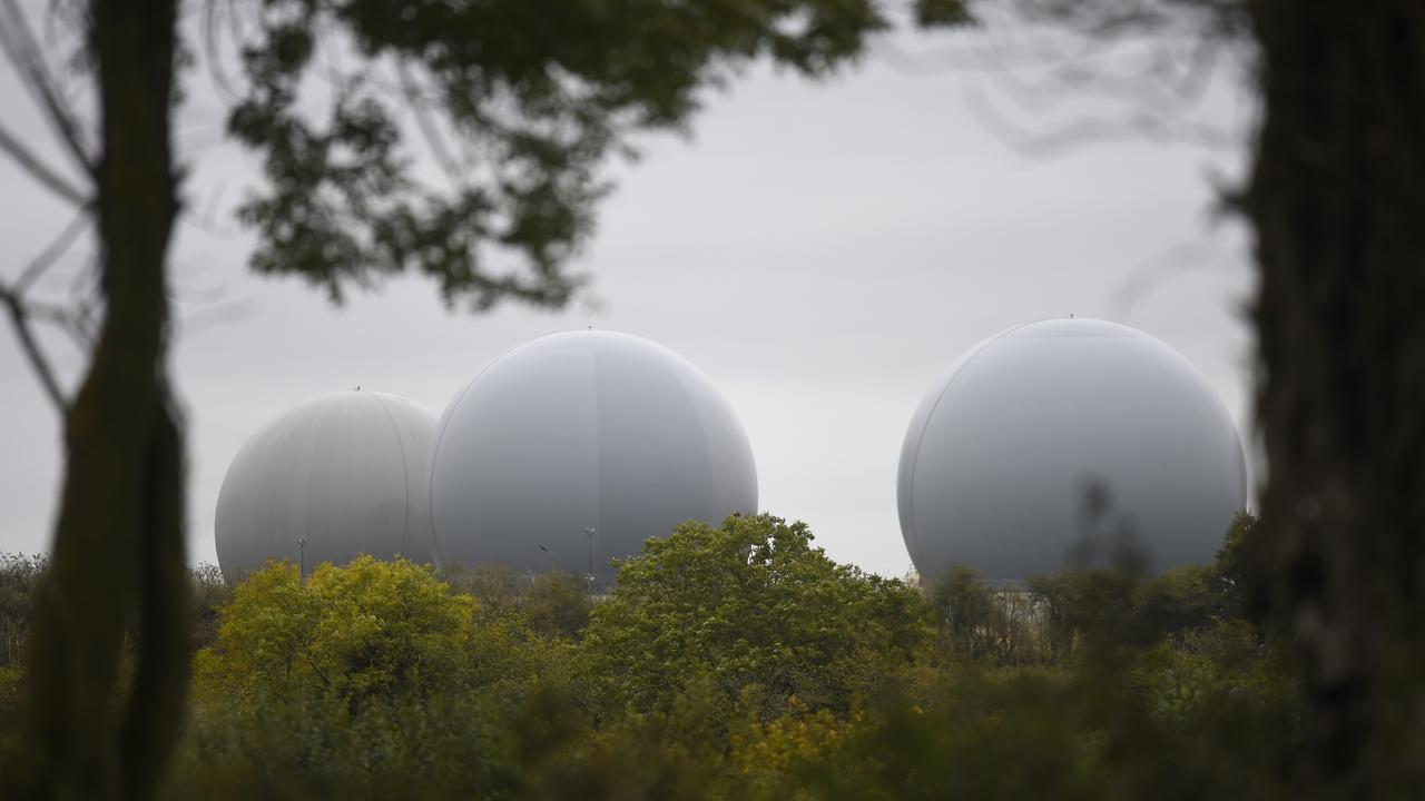 RAF Croughton is an important US spy base which manages communications across Europe. Picture: Peter Summers/Getty Images