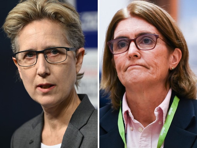 ACTU Secretary Sally McManus and RBA governor Michele Bullock.