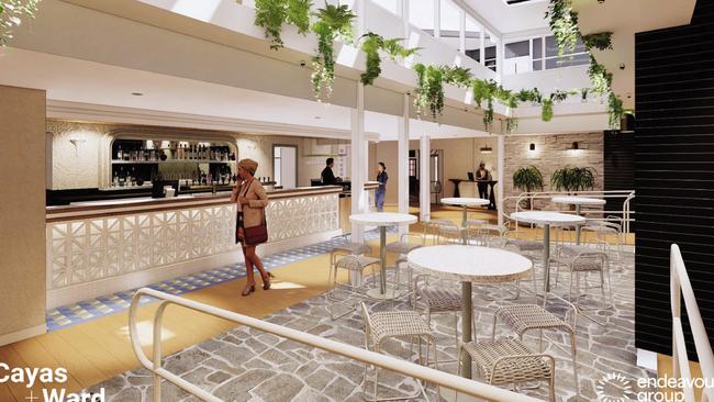 Artist impressions of the revamp for The Manly Hotel on Brisbane's bayside.