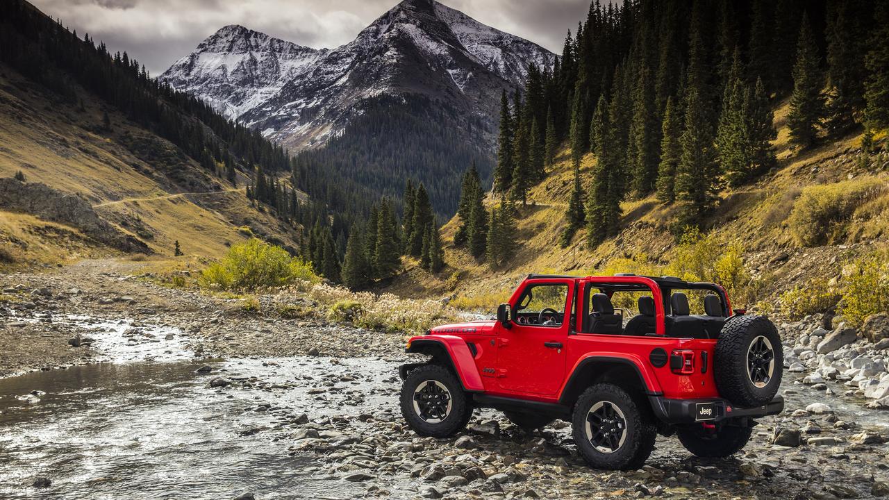 2020 Jeep Wrangler two-door.