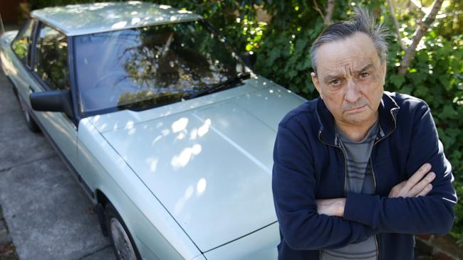 Ray Wilcox has had his car vandalised and the other stolen for the second time this year. Picture: Norm Oorloff