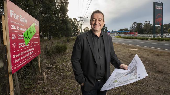 Tipalea Partners CEO Scott Spanton at the Spring Farm Village development site at Kingston. Picture: Chris Kidd