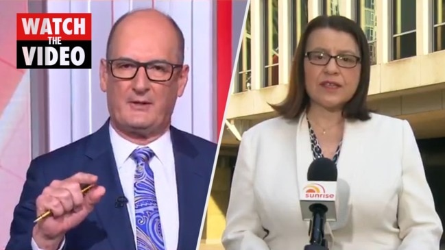 Kochie grills Victorian health minister: 'You've gone rogue' (Sunrise)