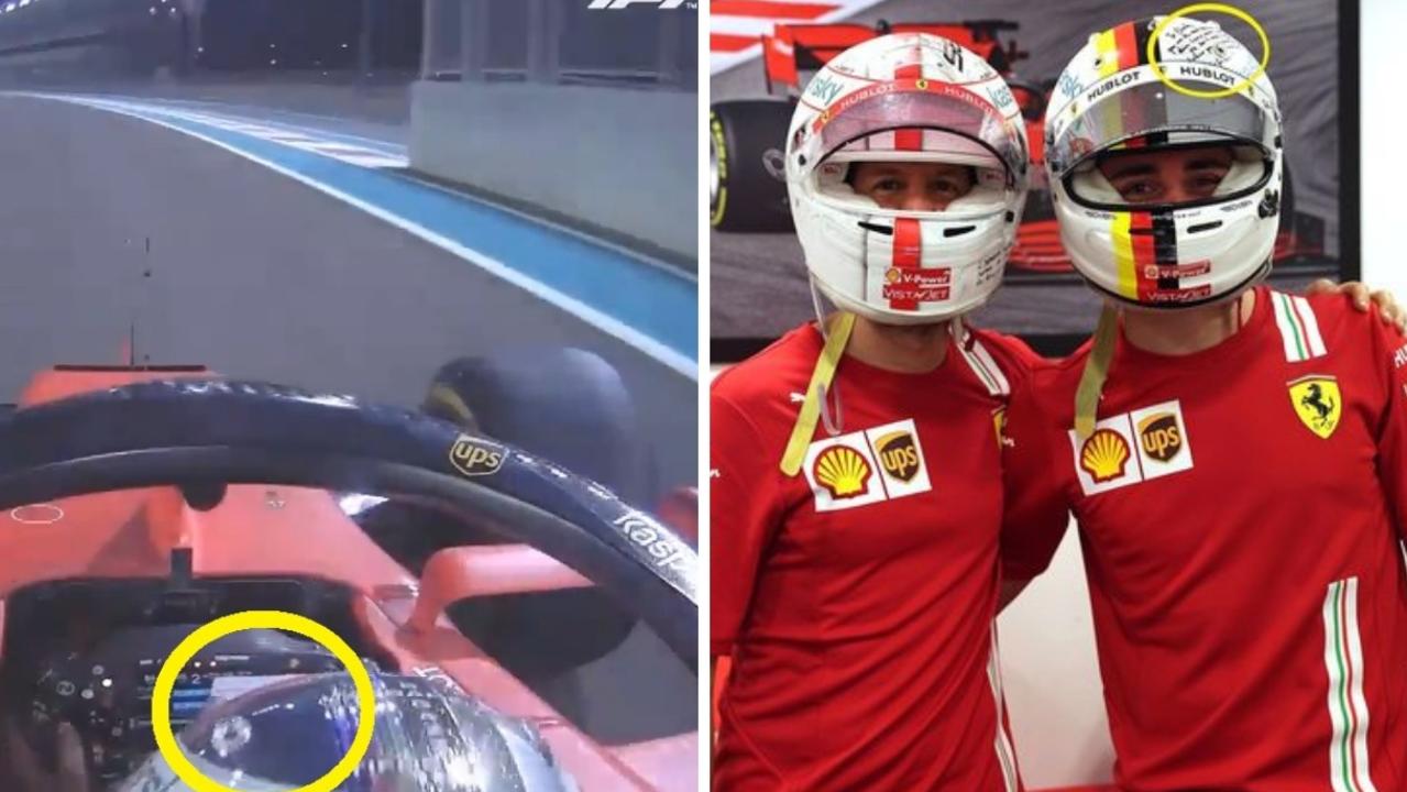 Charles Leclerc reveals Ferrari helmet INSPIRATION from Italian