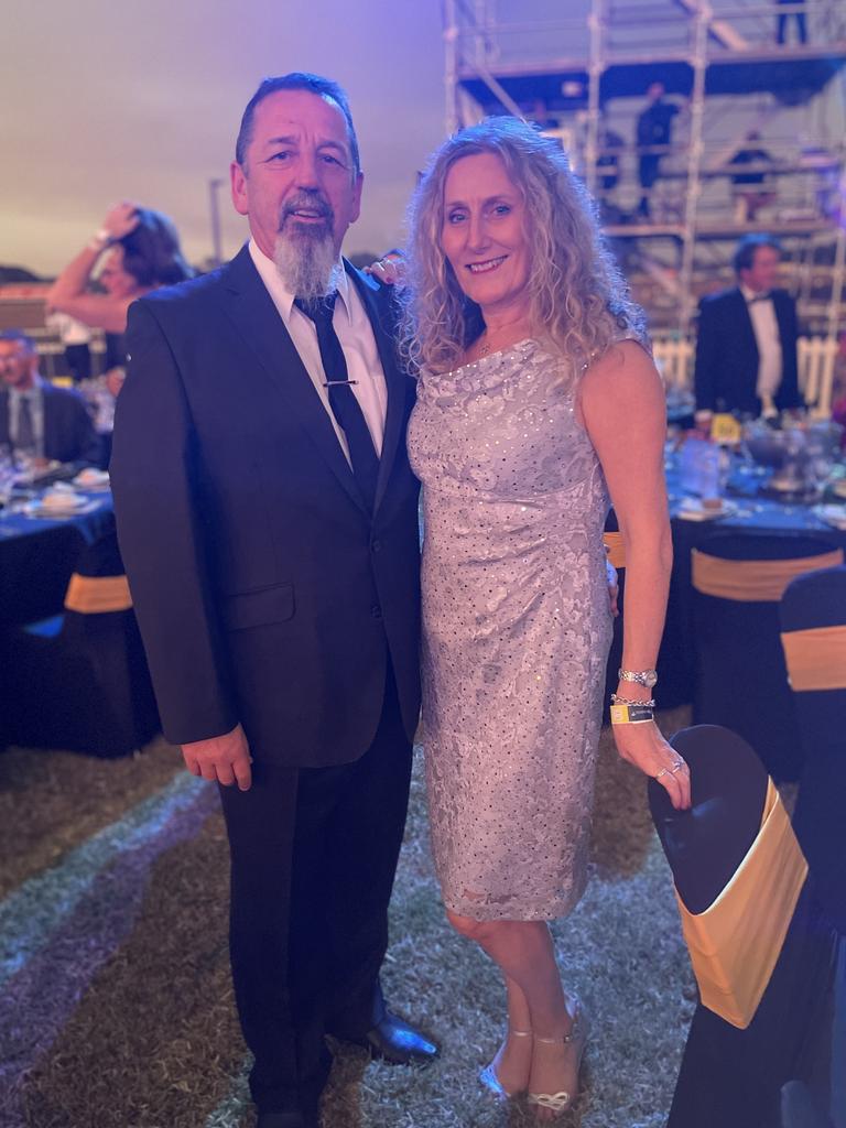 Chris and Kathy Barrile at the Darwin Cup Gala Ball