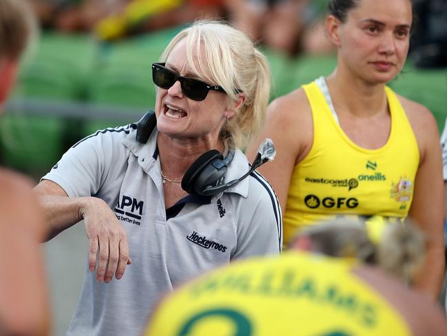 Hockeyroos coach Katrina Powell. Picture: Supplied