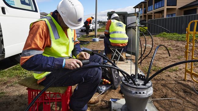 NBN rollout.