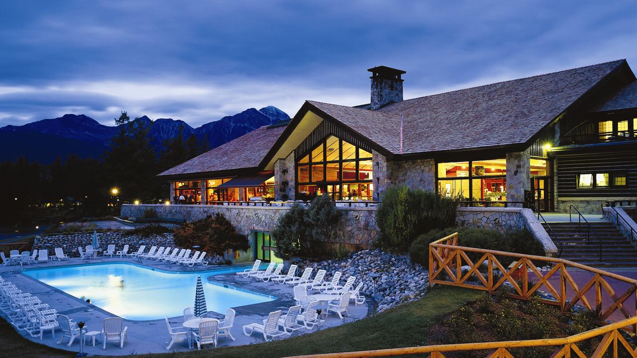 The Fairmont Jasper Park Lodge hotel, in Alberta, Canada. Picture: Supplied