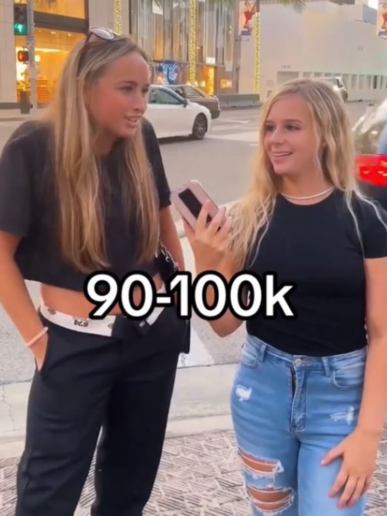 Video of Gen Zs guessing the average income goes viral | news.com.au ...