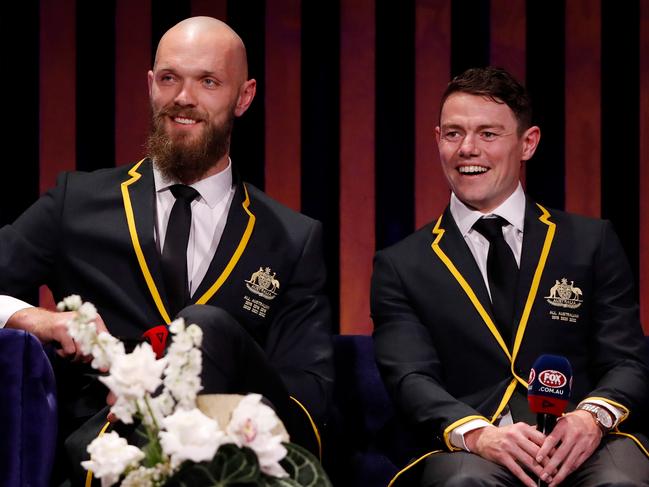 Max Gawn and Lachie Neale had huge seasons. Picture: AFL Photos/Getty Images