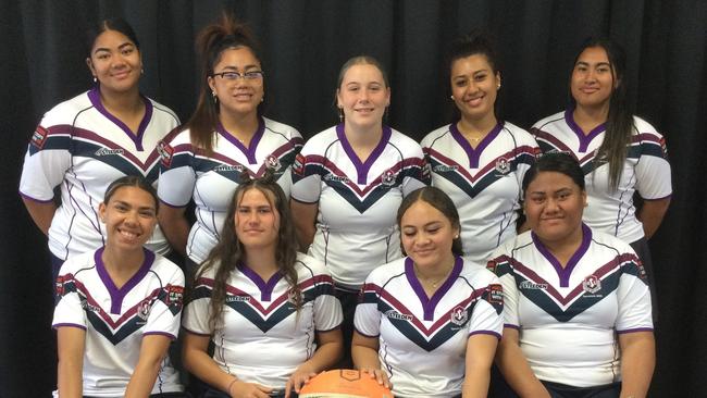 The Ipswich State High School rugby league team that played in the recent Karyn Murphy Cup finals.