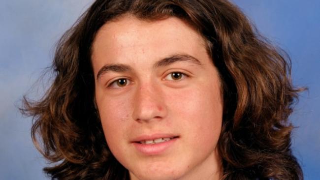 Sebastian D'Imperio, 16, died after an accident at Frankston City Motorcycle Park.