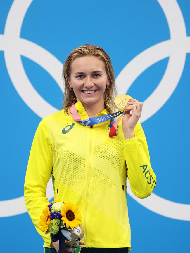 Ariarne Titmus of Team Australia