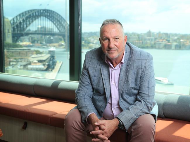 17/11/21: Sir Ian Botham who is in Sydney for the Ashes and his new role as British trade envoy. John Feder/The Australian.