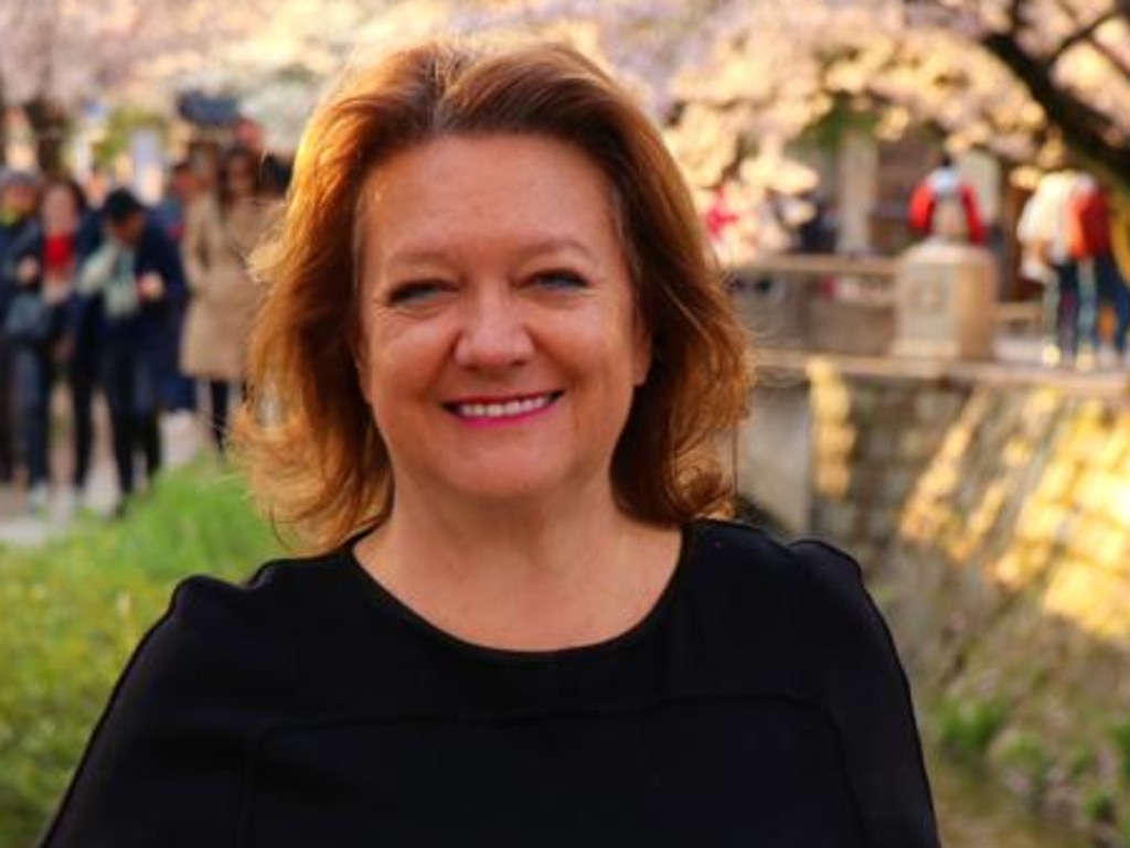 Hancock Prospecting Group executive chairman and Australian Olympic supporter Gina Rinehart.