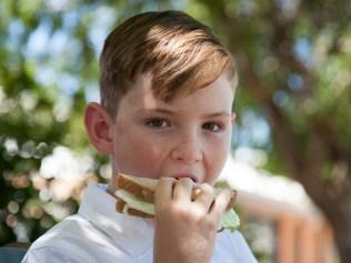 The boy was so hungry every day at school, Elsie gave him her lunch. Photo: iStock