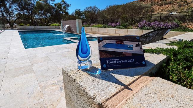 Louise and Tavis Wilkinson were awarded Pool of the Year in 2022. Picture: Supplied