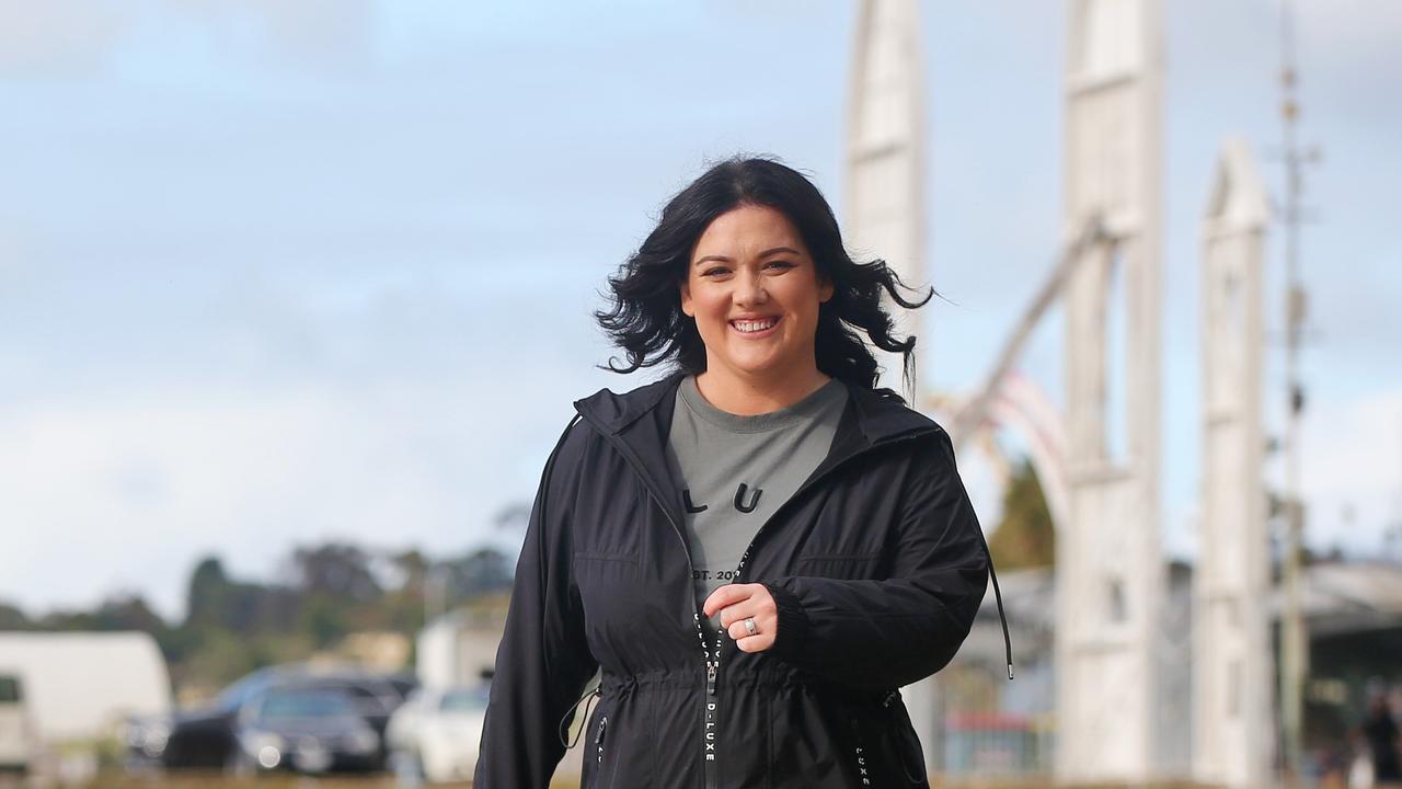 Antonia Dugandzic is walking 100kms for Dry July after her mother and aunt were diagnosed with ovarian cancer just weeks apart. Picture: Alan Barber