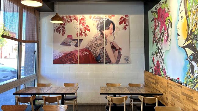 Interior of The Donburi House, Sturt St, Adelaide.