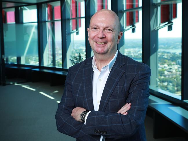 13/10/20: Origin Energy Chairman Gordon Cairns at their offices at Barangaroo. John Feder/The Australia.