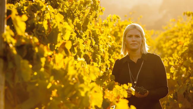 Winemaker Alexia Roberts.