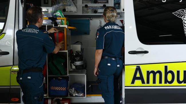 General, generic file photo of Queensland Ambulance Service advanced care paramedics responding to a medical emergency in Cairns. Picture: Brendan Radke