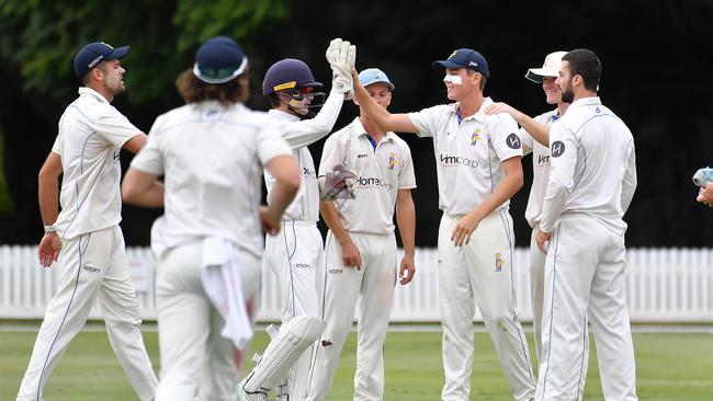 Second grade club cricket grand final between South Brisbane and Gold Coast Picture, John Gass