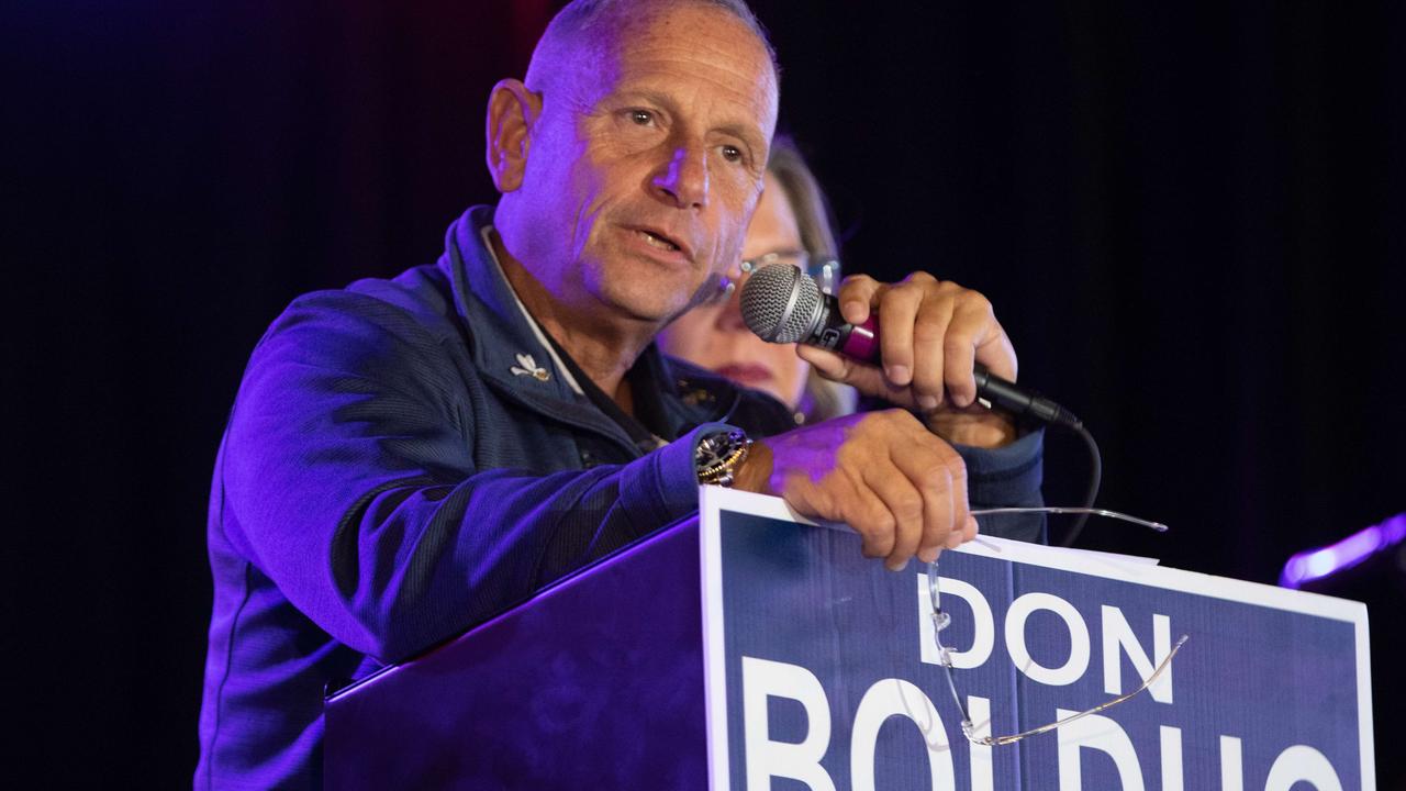 Republican candidate for Senator Don Bolduc concedes in Manchester, New Hampshire. Picture: Scott Eisen/Getty Images/AFP