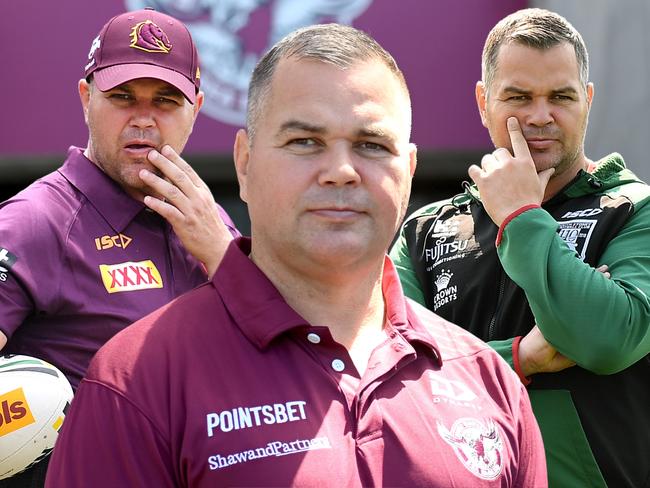 From the Broncos, to South Sydney and now Manly, Anthony Seibold has done some hard yards as a coach.