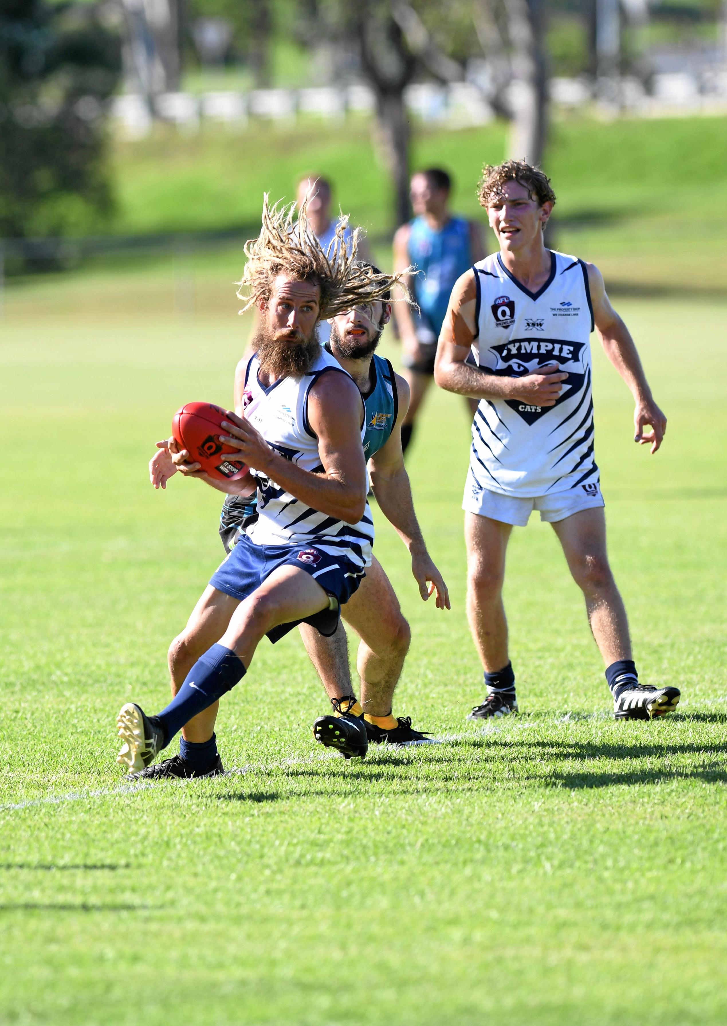 Gympie Cats 2019 trial game - Lanze Magin. Picture: Troy Jegers