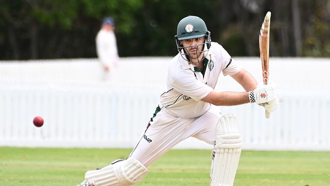 Second grade club cricket South Brisbane v Sunshine Coast at Venner Rd, Fairfield. Saturday October 7, 2023. Picture, John Gass