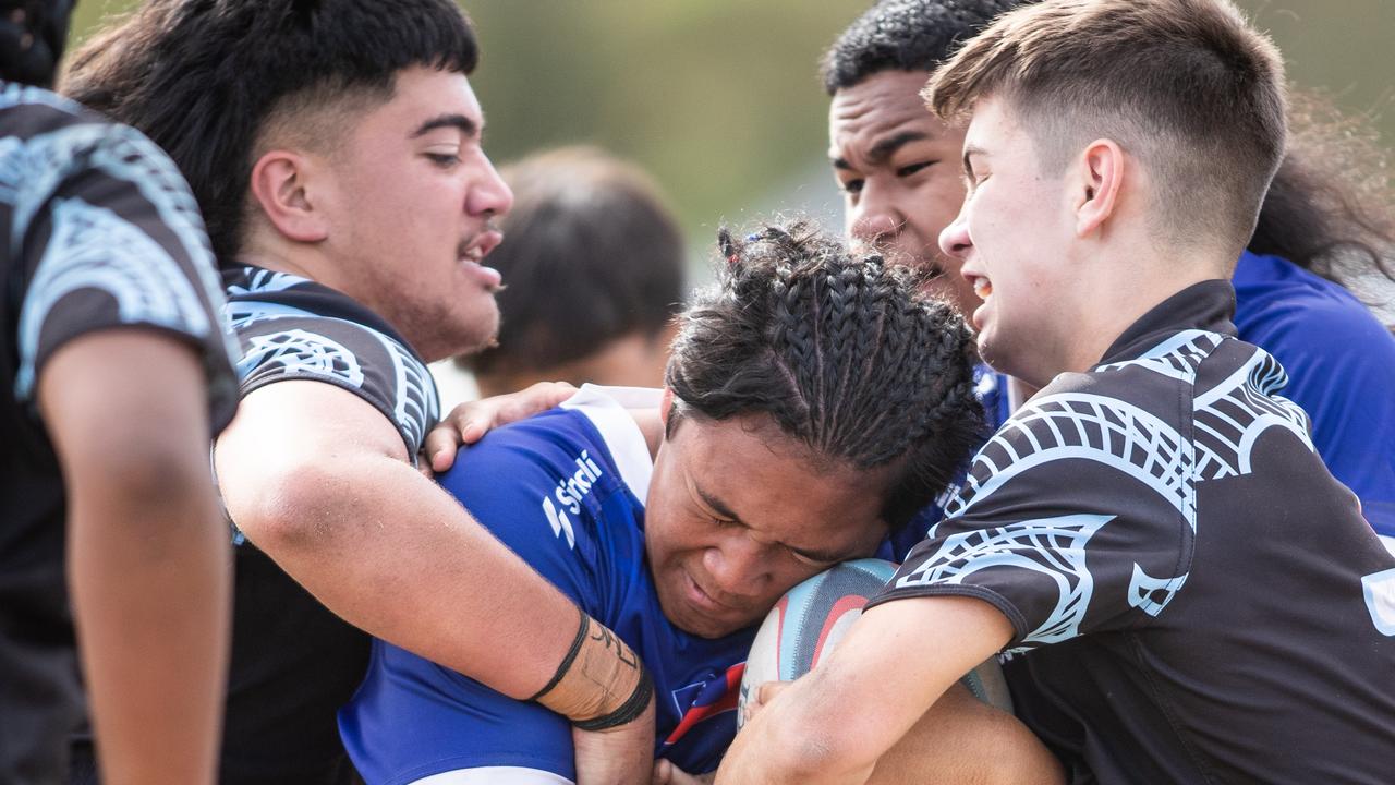 NSW Maori and Samoa playing in the 14s in 2022.