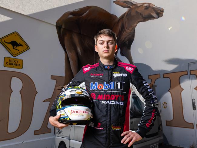 DARWIN, AUSTRALIA - JUNE 17: Bryce Fullwood drives the #2 Mobil1 Middy's Racing Holden Commodore poses ahead of the Darwin Triple Crown which is part of the 2021 Supercars Championship, at Hidden Valley Raceway on June 17, 2021 in Darwin, Australia. (Photo by Daniel Kalisz/Getty Images)