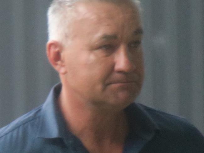 Martin, arriving at Wyong Local Court where he pleaded guilty to high range drink-driving after blasting his horn while police were there. Picture: NewsLocal