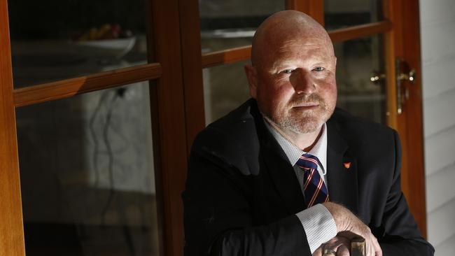 Tasmanian Principals Association president Malcolm Elliot says the whole community must help tackle the problem of bullying. Picture: KIM EISZELE